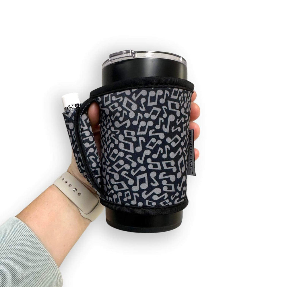 Music Notes Small / Medium Bottomless Handler™ - Drink Handlers