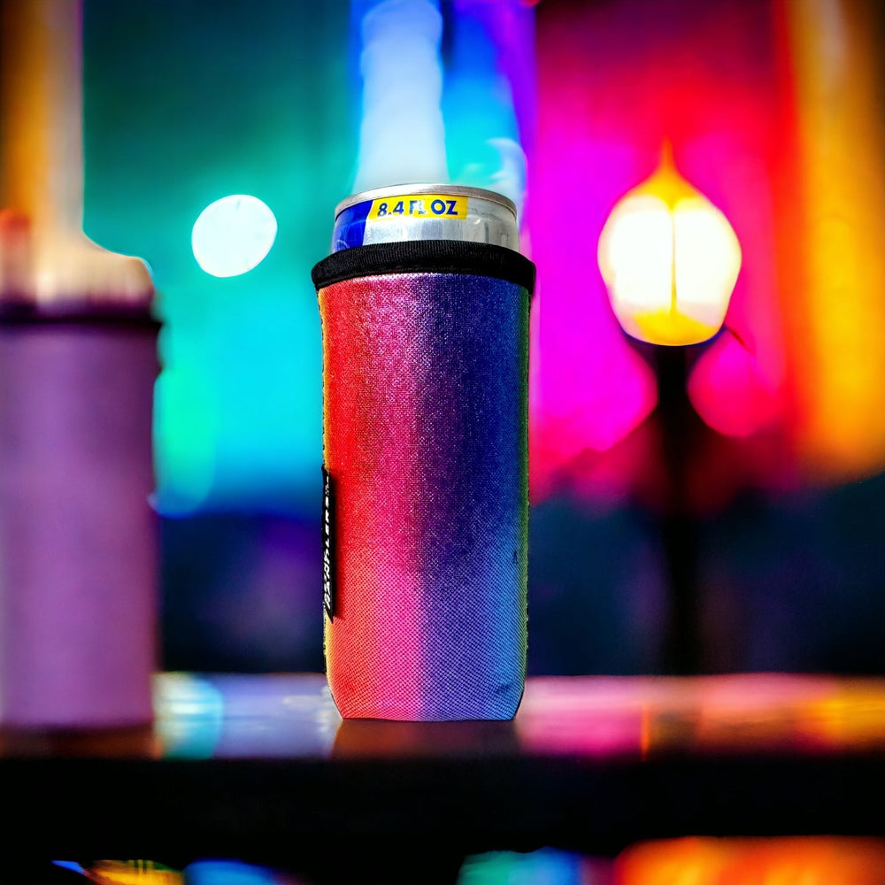 Radiant Rainbow 8-10oz Slim Can Handler™ - Drink Handlers