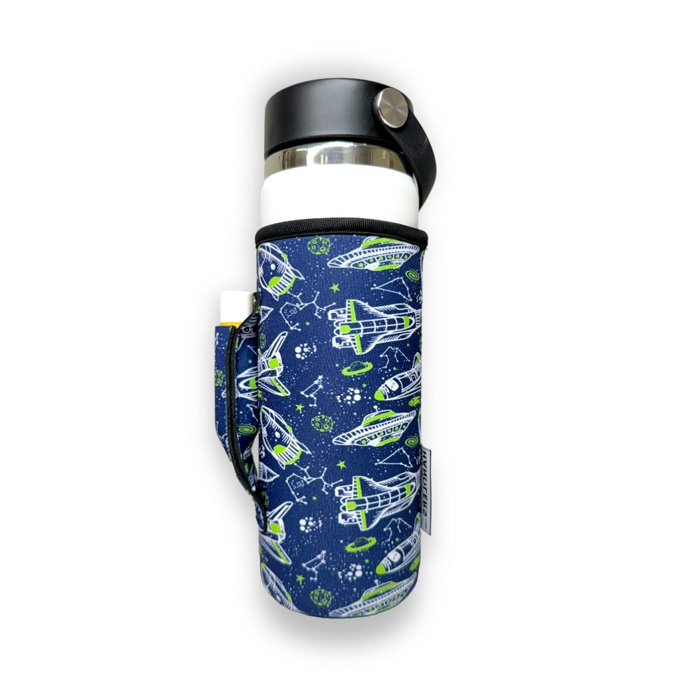 Rocket Ships 16-24oz Soda & Water Bottle / Tallboy Can Handler™ - Drink Handlers