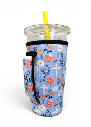 Petals & Praise 20oz Large Coffee / Tea / Tumbler Handler™