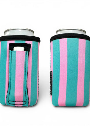 Cotton Candy Stripes 12oz Regular Can Handler™