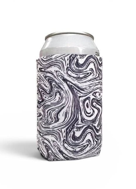 White Marble 12oz Regular Can Sleeve
