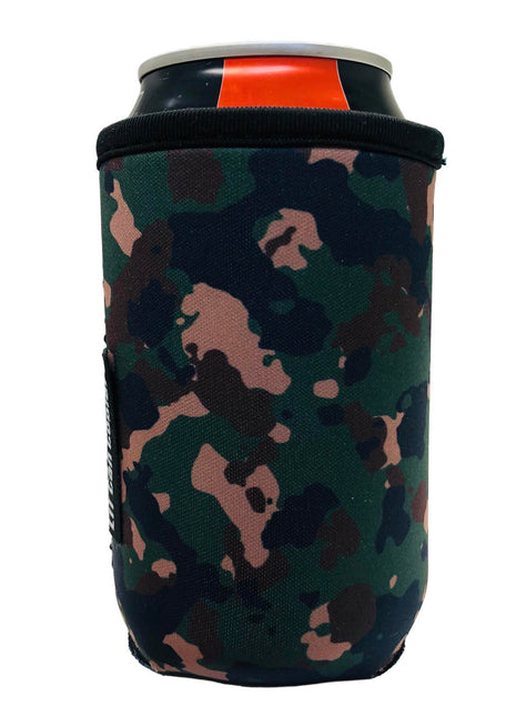 Camo 12oz Stubby Can Cooler