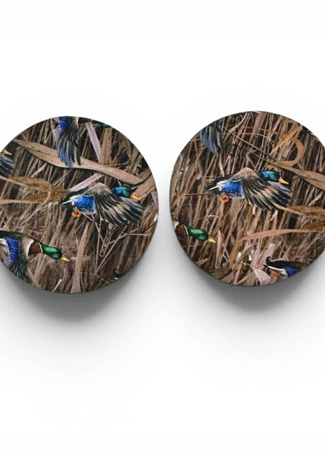 Duck Hunting Neoprene Car Coasters