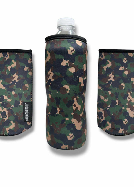 3-Pack No Handle 16oz Water Bottle Sleeve - Camo
