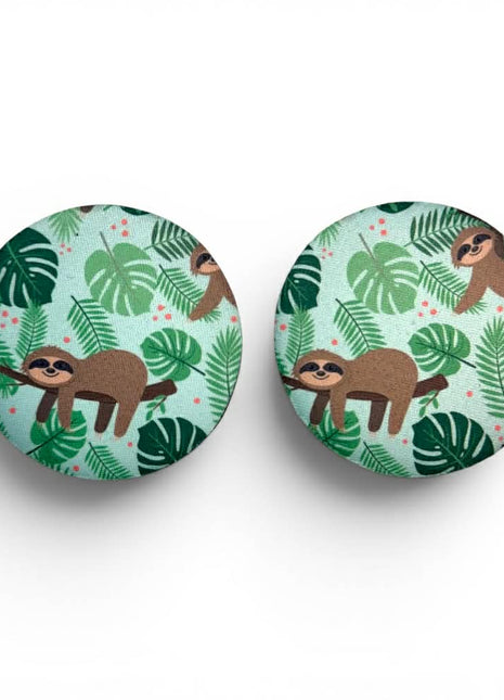 Sloths Neoprene Car Coasters