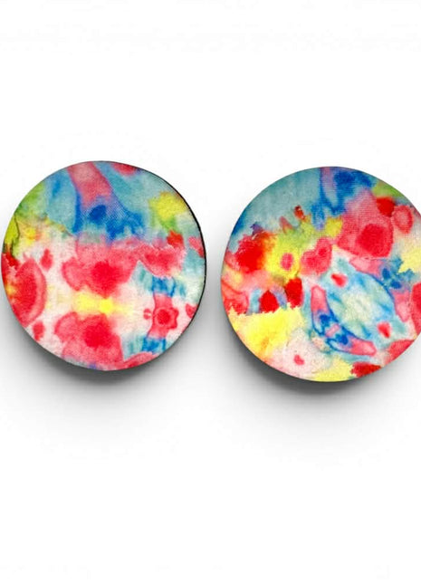 Tie dye Neoprene Car Coasters