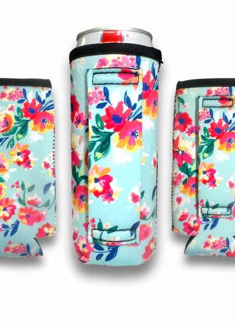 3-Pack No-Pocket 12oz Slim Can Handler™ Spring Fling