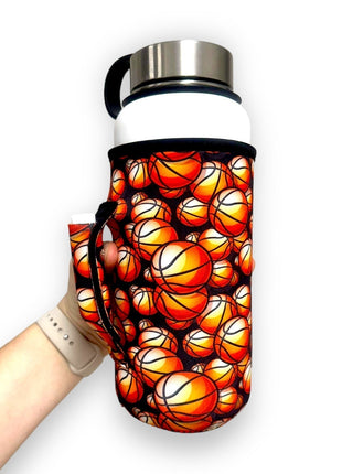 Basketball 30oz Tumbler Handler™ - Drink Handlers