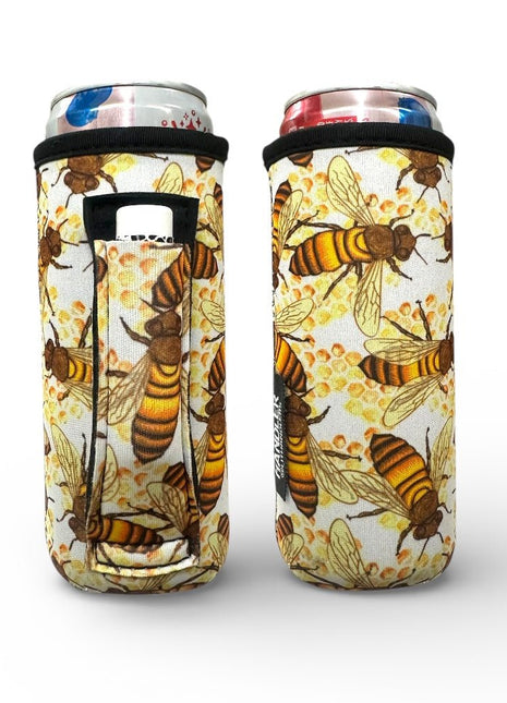 Bee 12oz Slim Can Handler™ - Drink Handlers