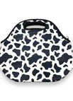 Black and White Cow Print