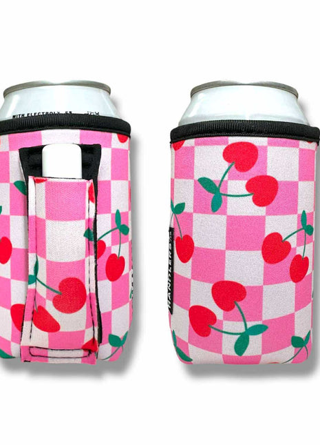 Checker Cherries 12oz Regular Can Handler™ - Drink Handlers