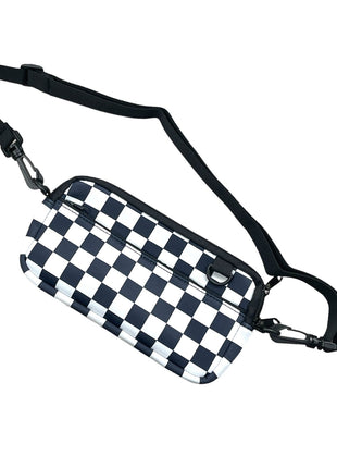 Checkerboard Cross Body Purse - Drink Handlers