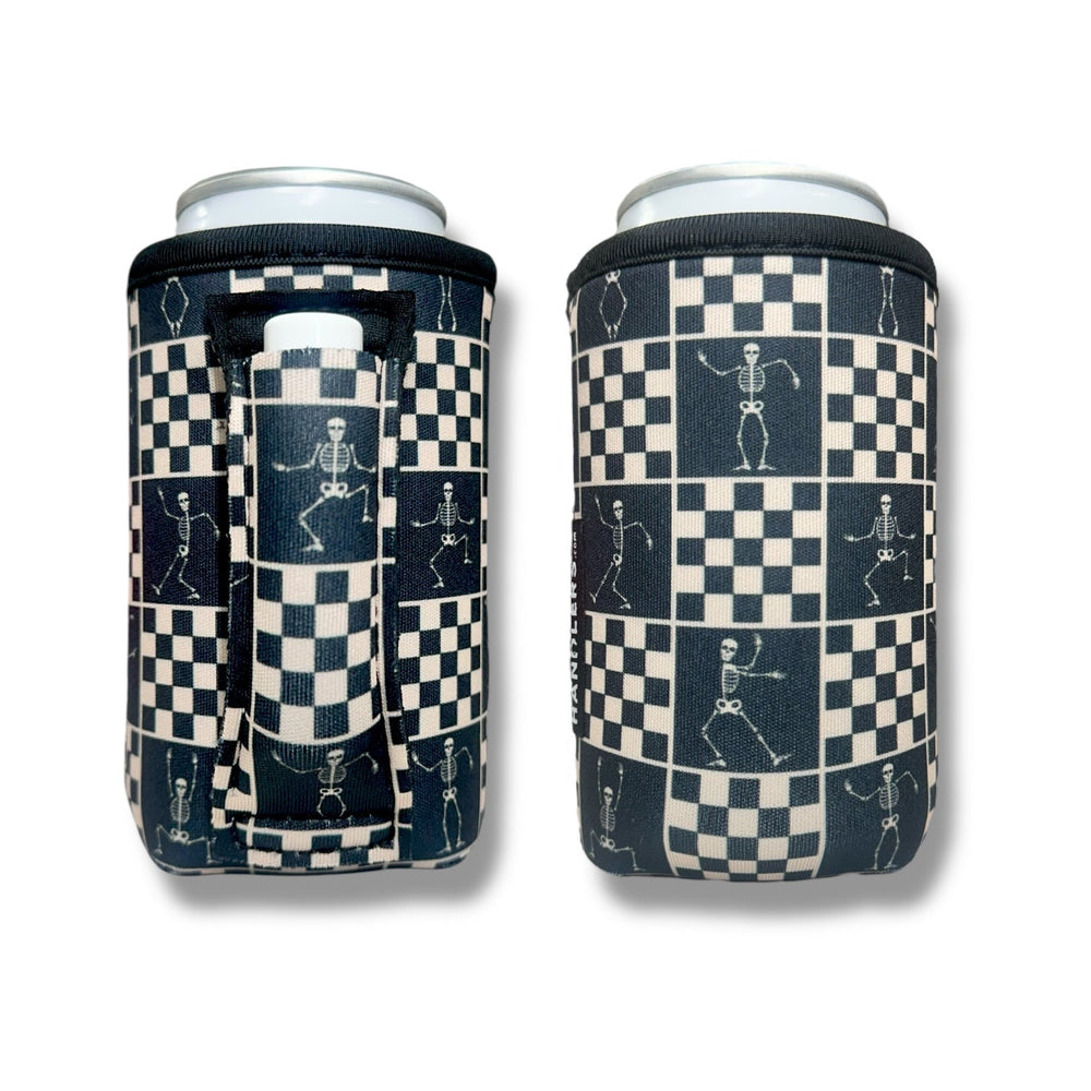 Checkered Skeletons 12oz Regular Can Handler™ - Drink Handlers