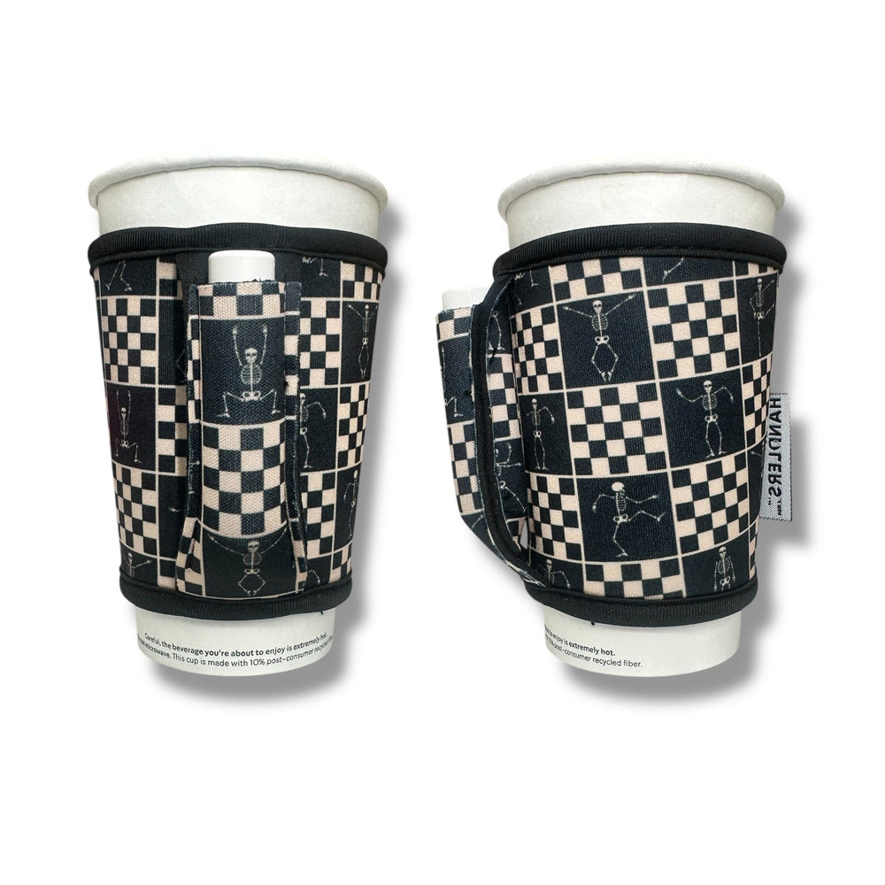 Checkered Skeletons Small / Medium Bottomless Handler™ - Drink Handlers