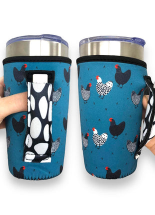 Chickens 20oz Large Coffee / Tea / Tumbler Handler™ - Drink Handlers