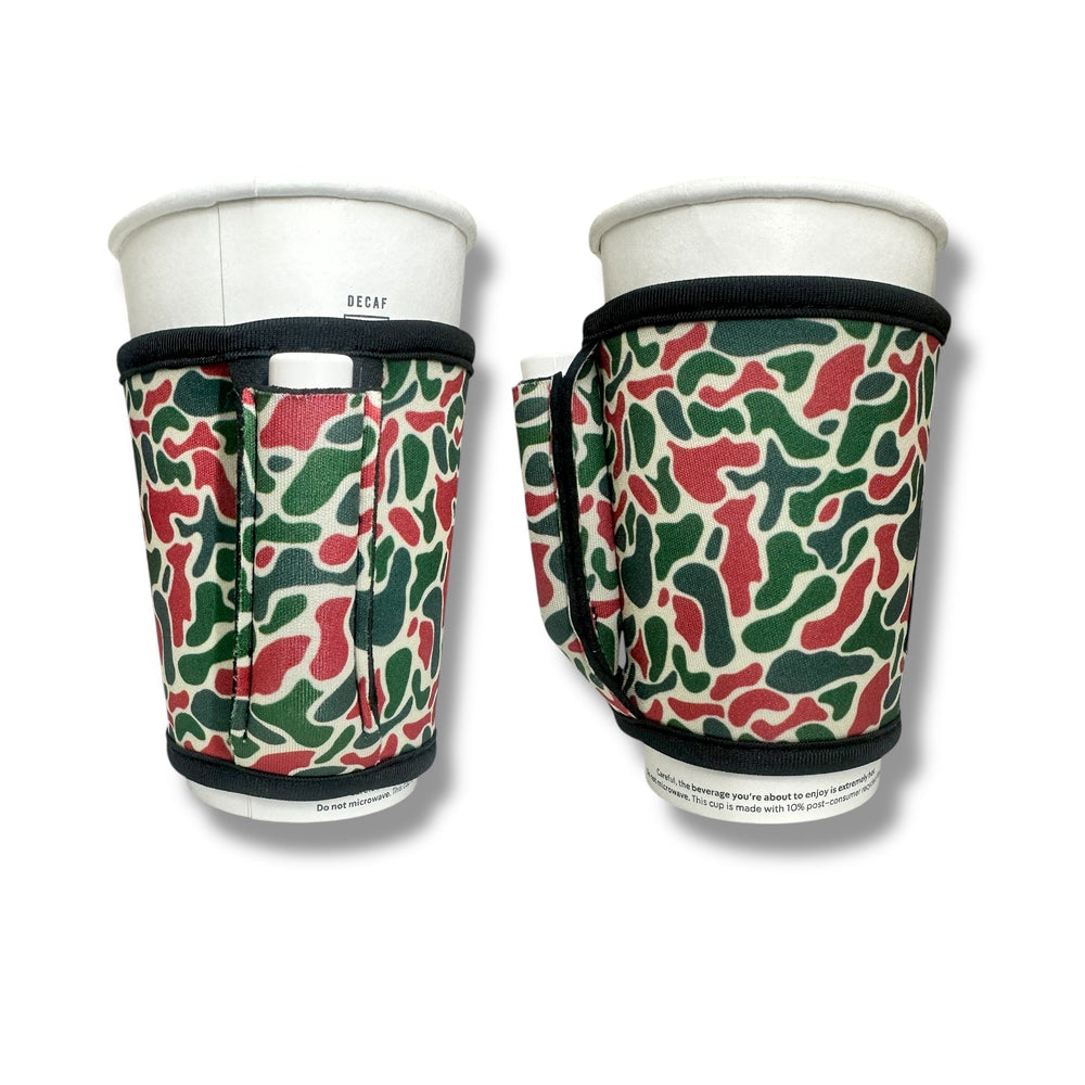 Christmas Camo Small / Medium Bottomless Handler™ - Drink Handlers