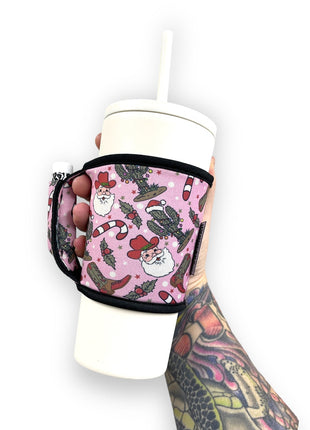 Cowboy Santa Small / Medium Bottomless Handler™ - Drink Handlers