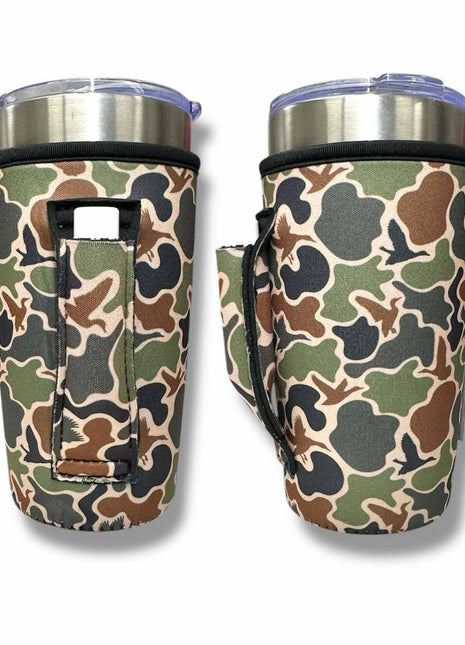 Retro Waterfowl 20oz Large Coffee / Tea / Tumbler Handler™