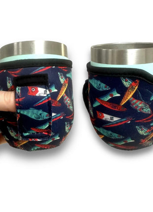 Fishing Lures 12oz Wine Tumbler Handler - Drink Handlers