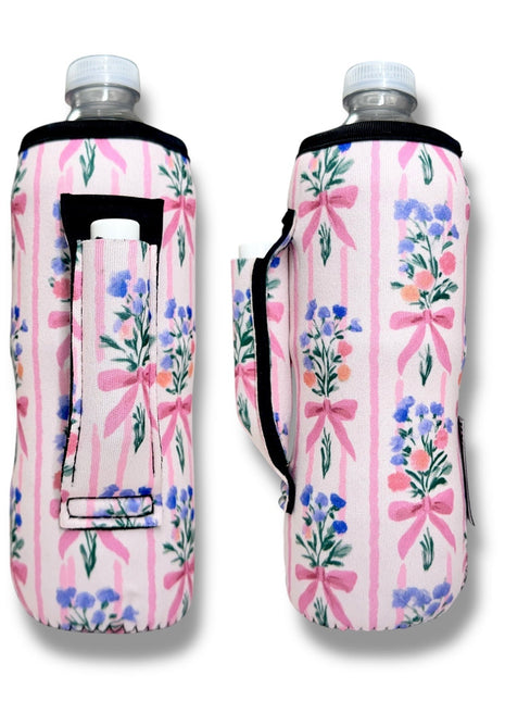 Floral Bouquet 16 - 24oz Soda & Water Bottle / Tallboy Can Handler™ - Drink Handlers
