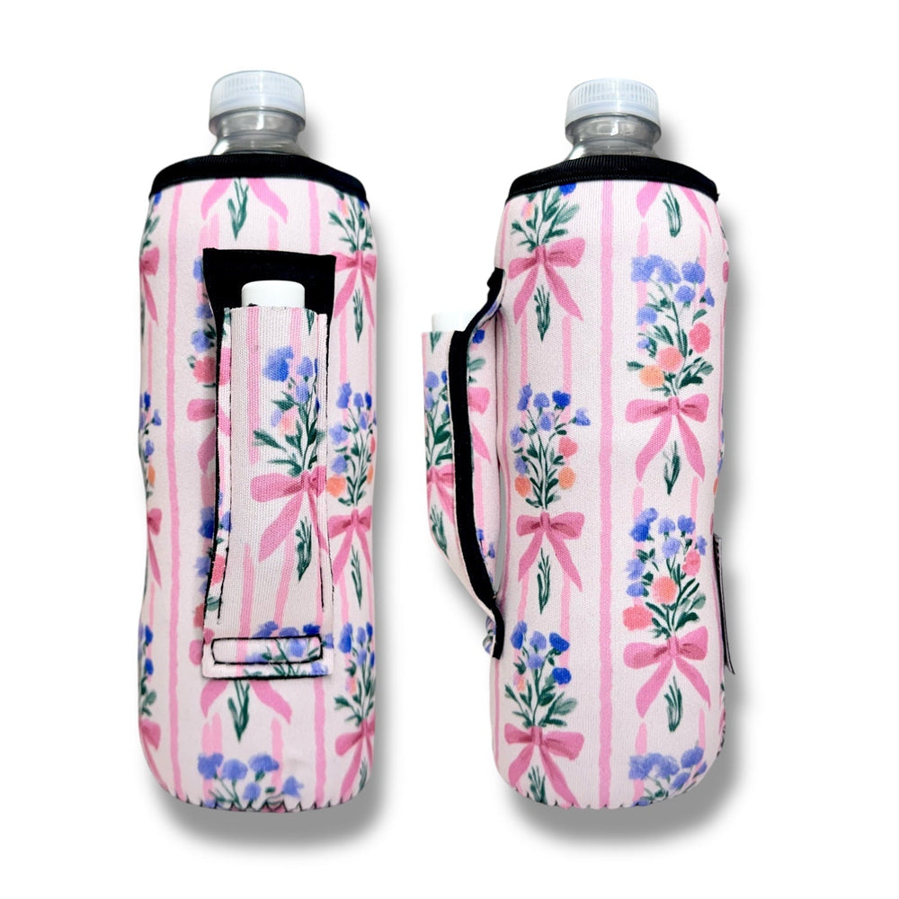 Floral Bouquet 16 - 24oz Soda & Water Bottle / Tallboy Can Handler™ - Drink Handlers