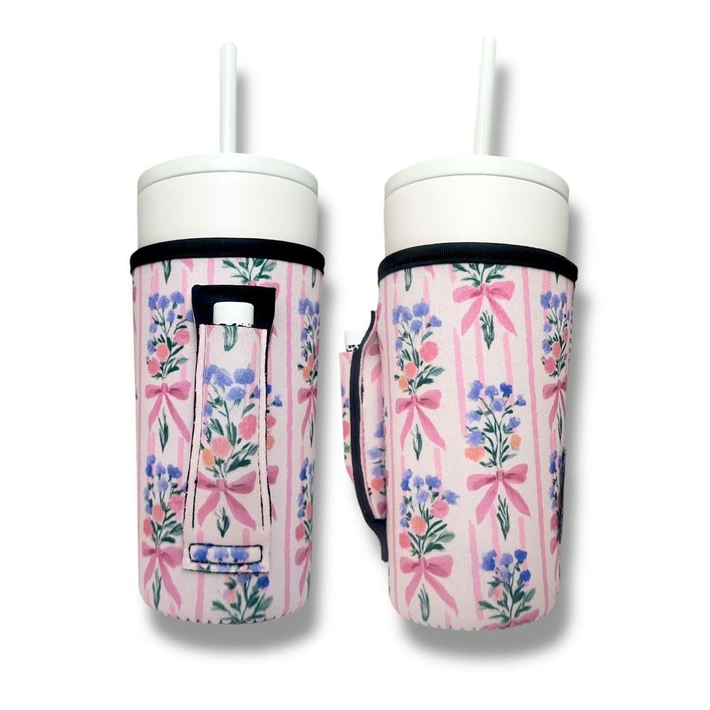 Floral Bouquet 20oz Large Coffee / Tea / Tumbler Handler™ - Drink Handlers