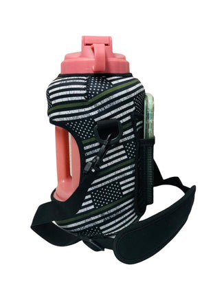 Green Line 1/2 Gallon Jug Carrying Handler™ - Drink Handlers