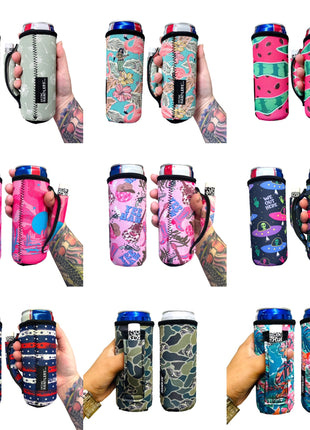 50 Pack Slim Can Handlers