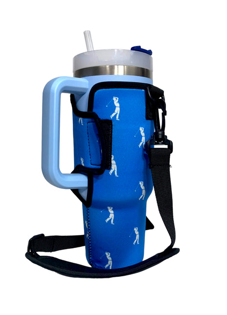 Golf 40oz Tumbler With Handle Sleeve