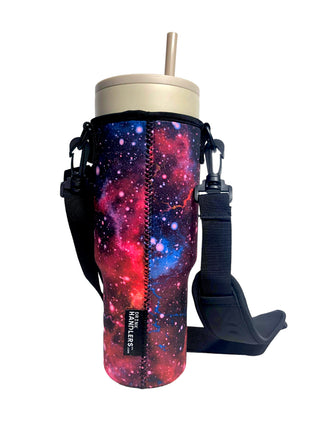 Galaxy 40oz Tumbler With Handle Sleeve