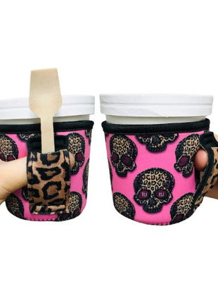 Leopard Sugars Pint Size Ice Cream Handler™ - Drink Handlers
