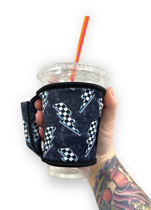 Lightning Bolts Small / Medium Bottomless Handler™ - Drink Handlers