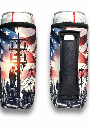 Lineman 12oz Slim Can Handler™ - Drink Handlers