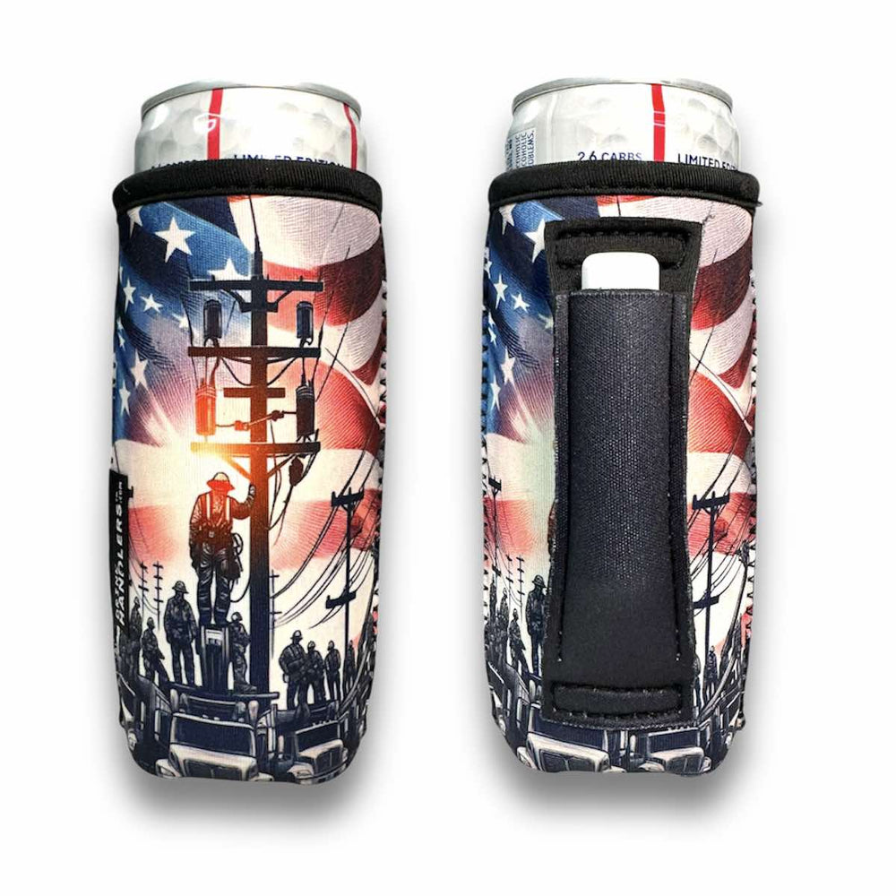 Lineman 12oz Slim Can Handler™ - Drink Handlers