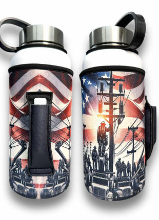 Lineman 30oz Tumbler Handler™ - Drink Handlers