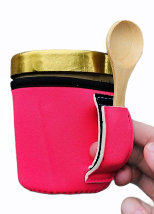 Neon Pink Pint Size Ice Cream Handler™ - Drink Handlers