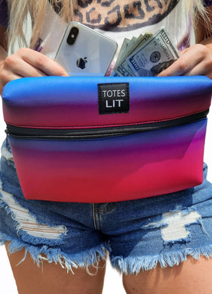 Pink Ombre Fanny Packin' Tote - Drink Handlers