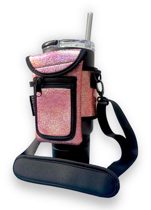 Pink Party Wrap Around Drink Pocket - Drink Handlers