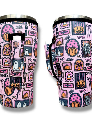 Preppy Halloween 30oz Tumbler Handler™ - Drink Handlers