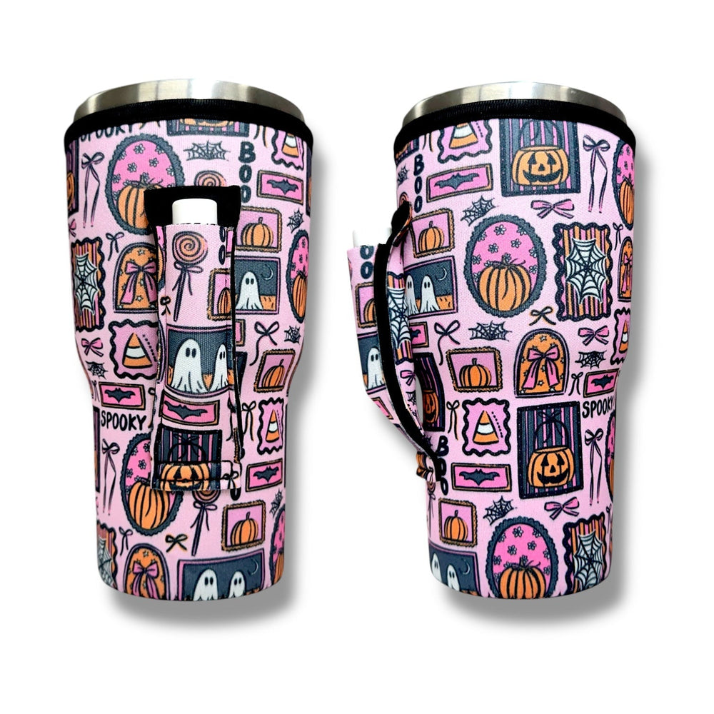 Preppy Halloween 30oz Tumbler Handler™ - Drink Handlers