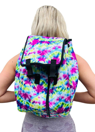 Purple Tie Dye Backpack - Drink Handlers