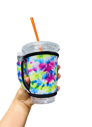 Purple Tie Dye Small / Medium Bottomless Handler™ - Drink Handlers