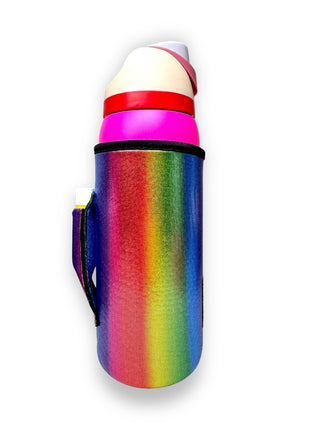 Radiant Rainbow 30oz Tumbler Handler™ - Drink Handlers