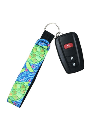 Sea Turtles Wristlet Keychain - Drink Handlers