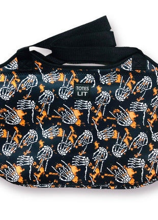 Skeleton Hands Neoprene Tote - Drink Handlers