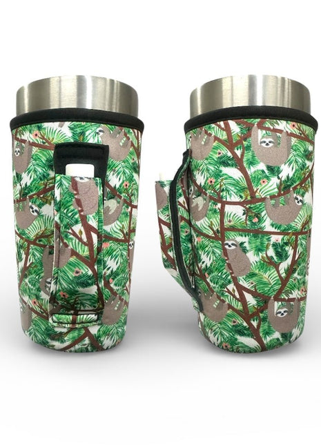 Sloths 20oz Large Coffee / Tea / Tumbler Handler™ - Drink Handlers