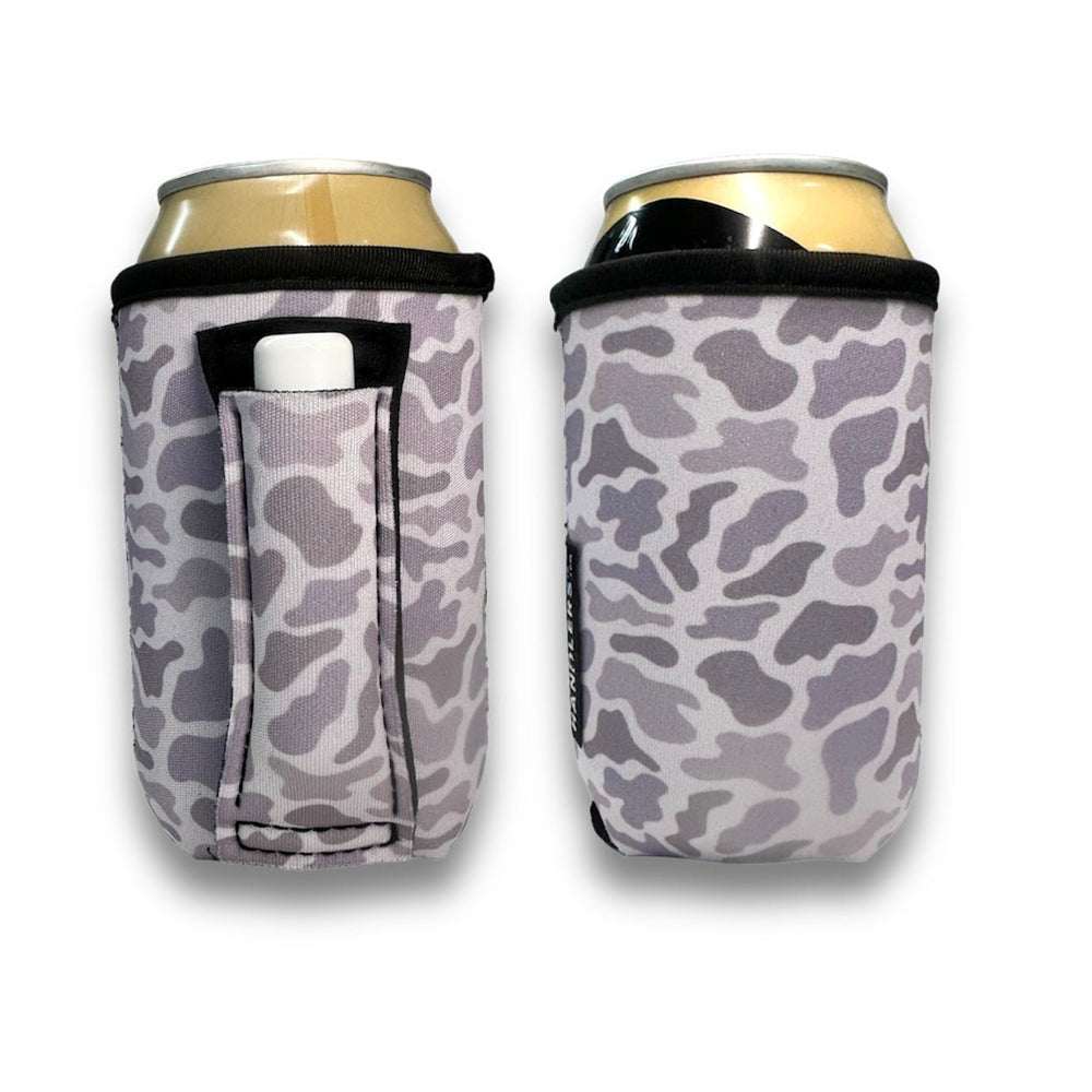 Snow Camo 12oz Stubby Can Handler™ - Drink Handlers