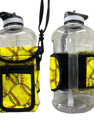 Softball Wrap Around Drink Pocket - Drink Handlers