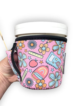 Teacher Back To School Pint Size Ice Cream Handler™ - Drink Handlers